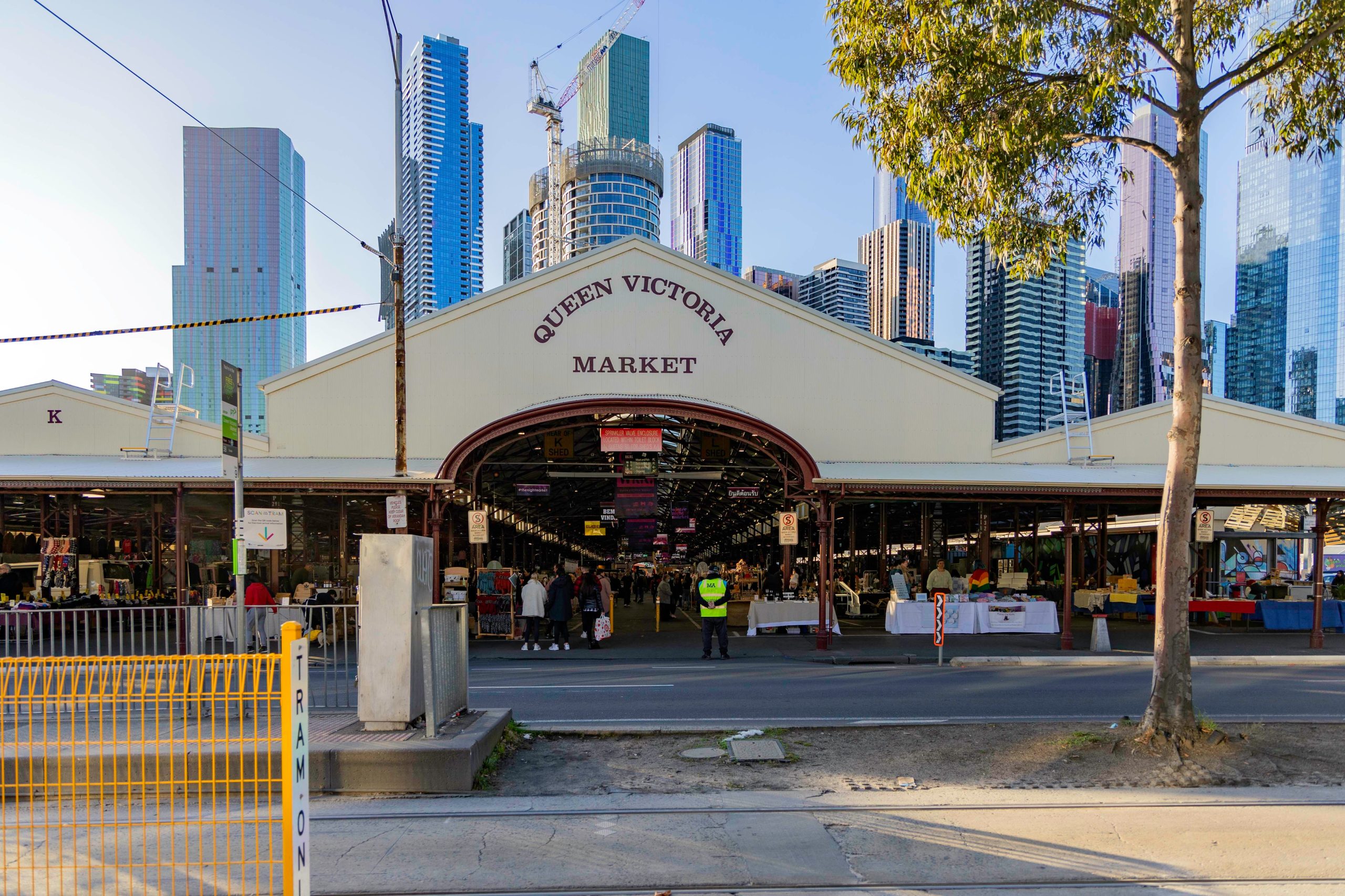 Queen Victoria Market in Melbourne, Australia.